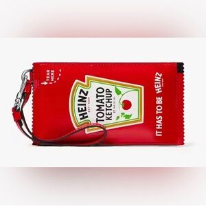 NWT! Kate Spade X Heinz New York Patent Coin Card Case Wristlet